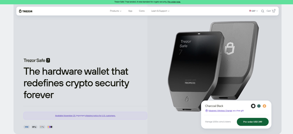 Trezor.io/start – Secure Setup Guide for Your Trezor Hardware Wallet